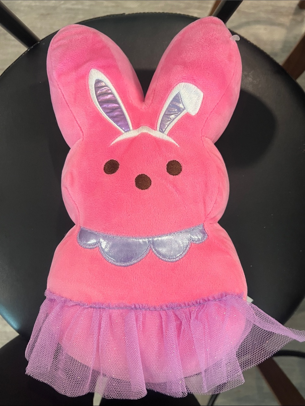 PEEPS 12” PLUSHIE Pink Bunny w/ tutu